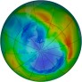 Antarctic Ozone 2007-08-08